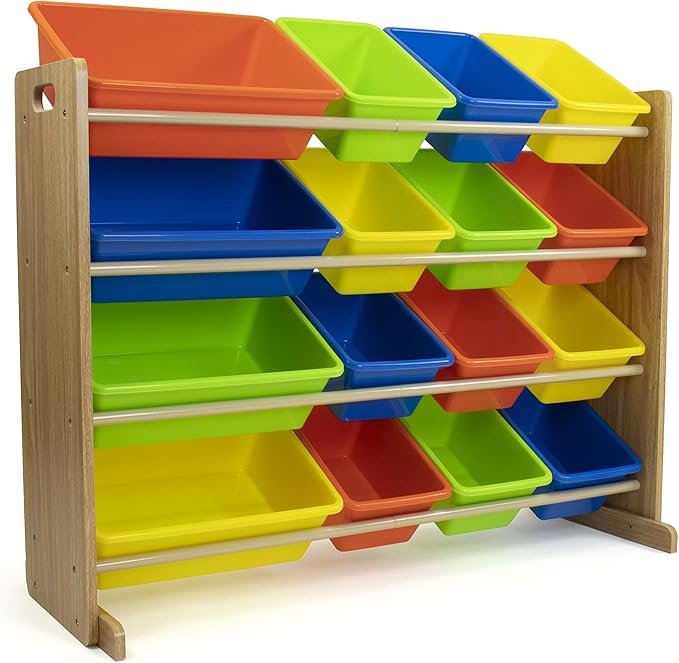 Extra Large Wooden Toy Organiser