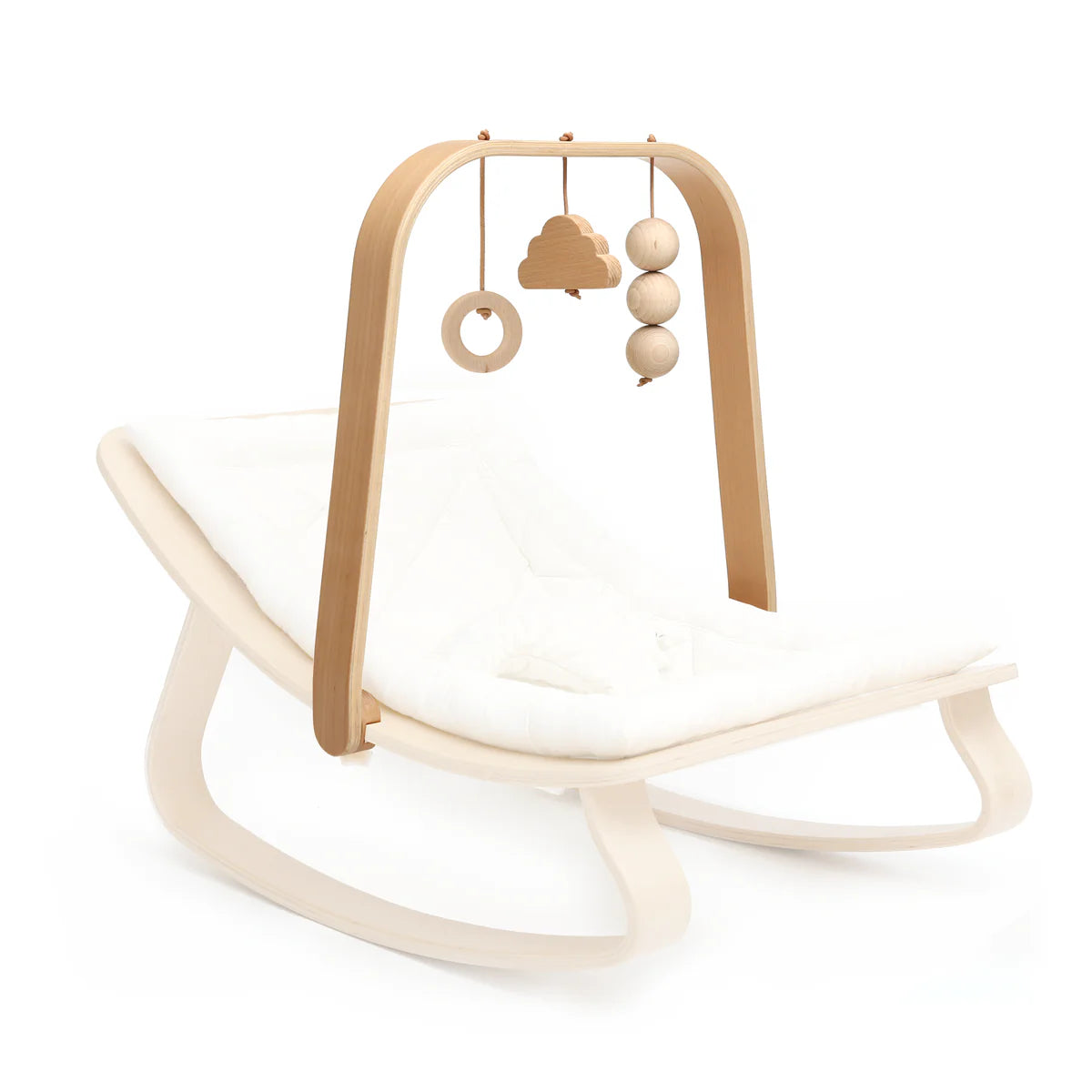 Activity Arch Baby Bouncer with Wooden Toys