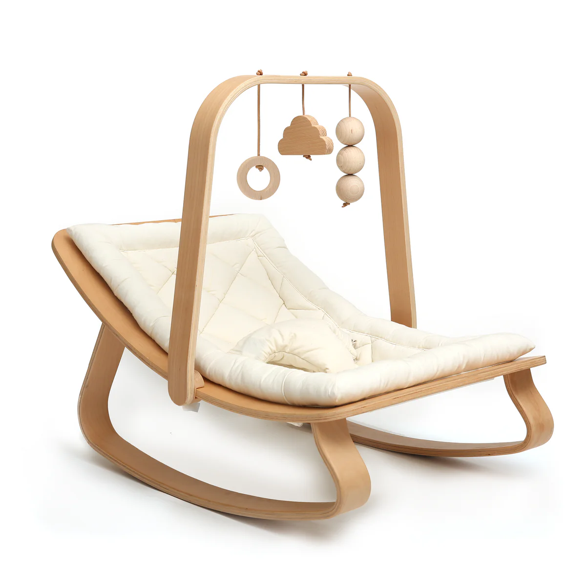 Activity Arch Baby Bouncer with Wooden Toys